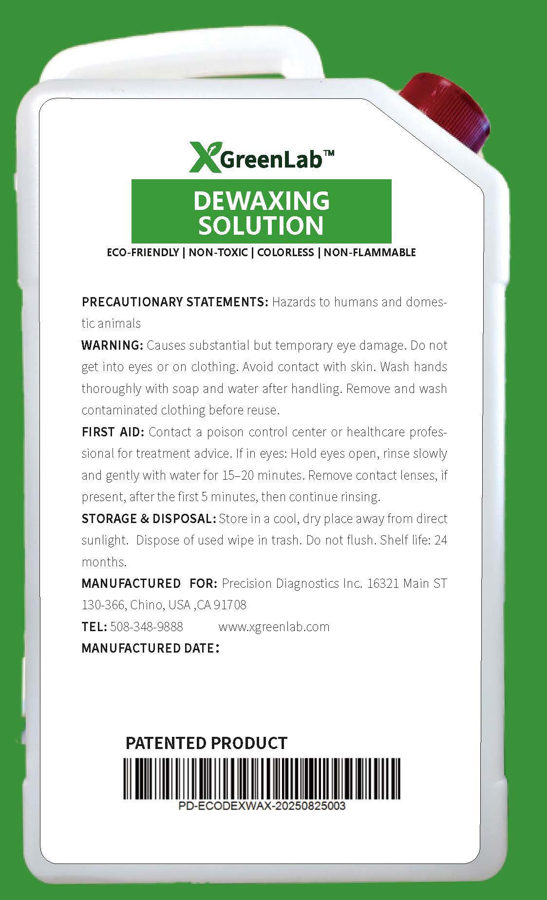 Dewaxing Solution